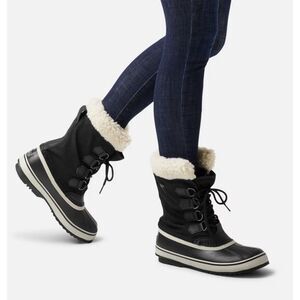 Sorel (Style NL3483-011) Women's Winter Carnival Boots BLACK Sz 7.5